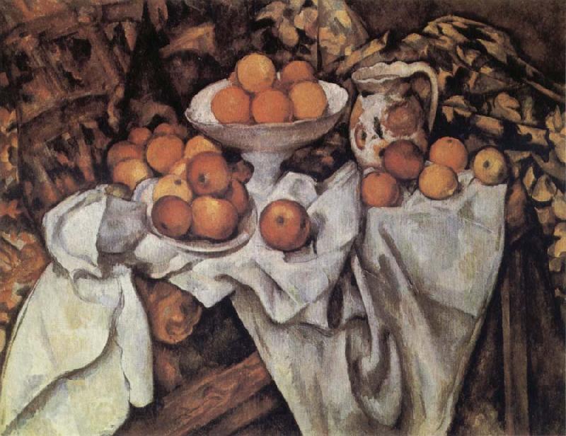 Paul Cezanne Still Life with Apples and Oranges
